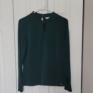 Calvin Klein Dark Green Blouse